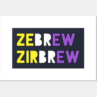 Zebrew/Zirbrew Posters and Art